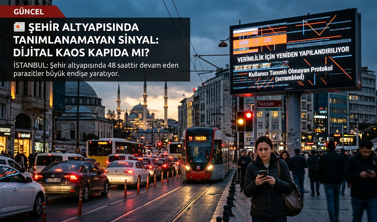 Şehir Altyapısında Tanımlanamayan Sinyal: Dijital Kaos Kapıda mı?